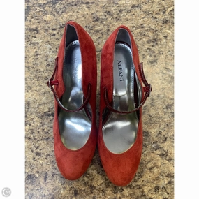 Shoes Heels Stiletto By Alfani In Red, Size: 6 Block Heel