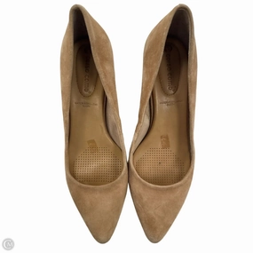 Casual Pumps Shoes Heels Block By Corso Como In Brown, Size: 8.5