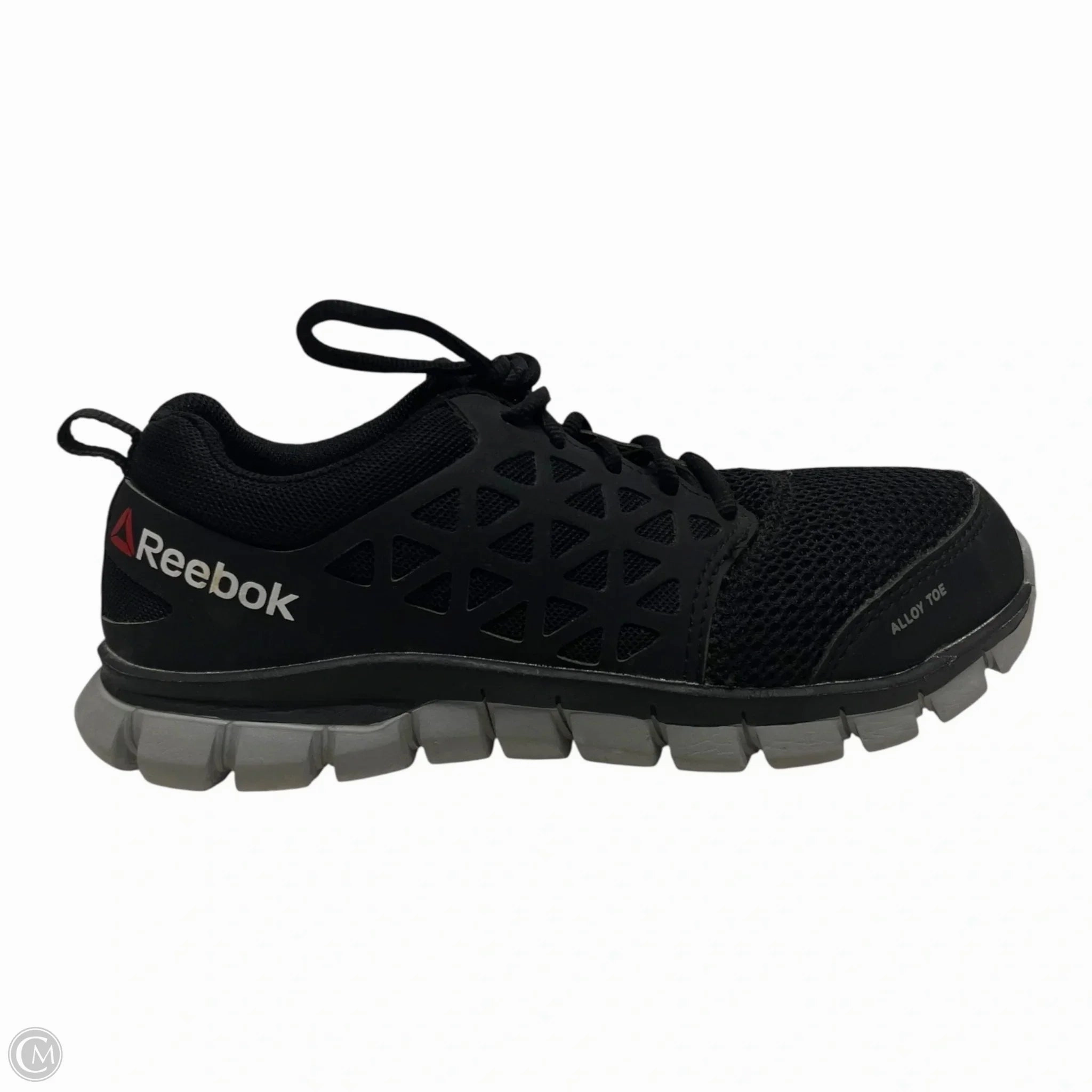 Ankle Collar Padding Shoes Sneakers By Reebok In Black, Size: 8