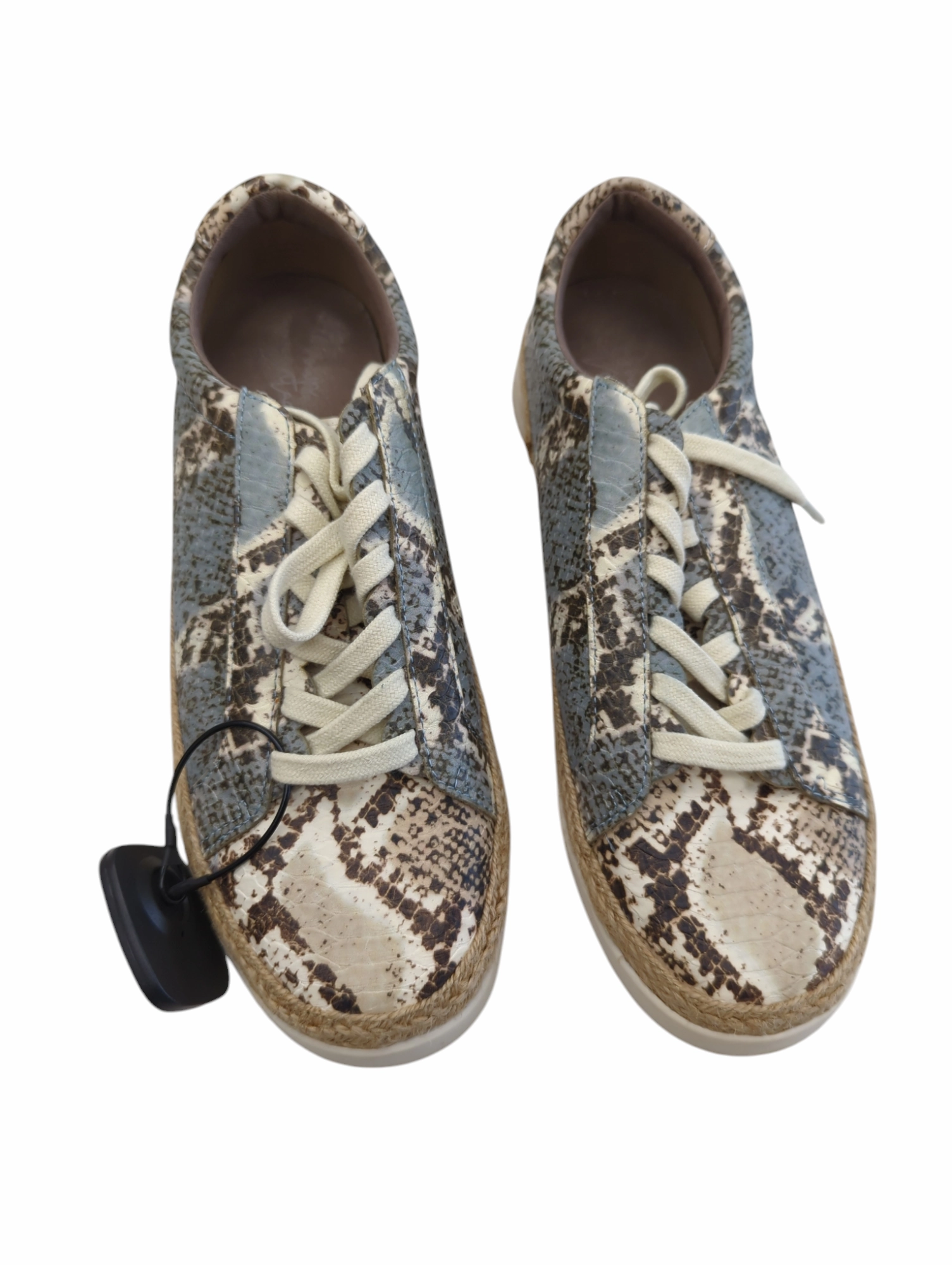 Shoes Sneakers By Crown Vintage In Snakeskin Print, Size: 8.5 Heel To Toe Drop