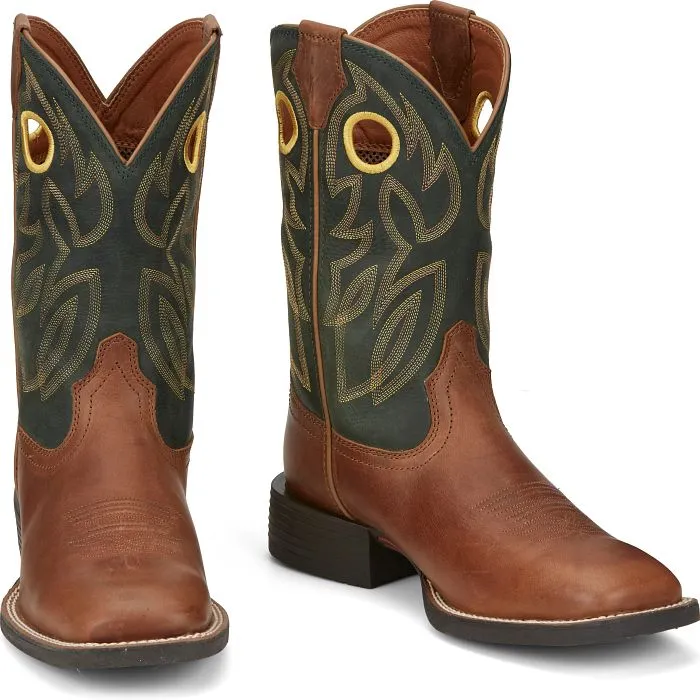 JUSTIN BOWLINE PULLON WESTERN BOOT STYLE SE7520 Layered Support