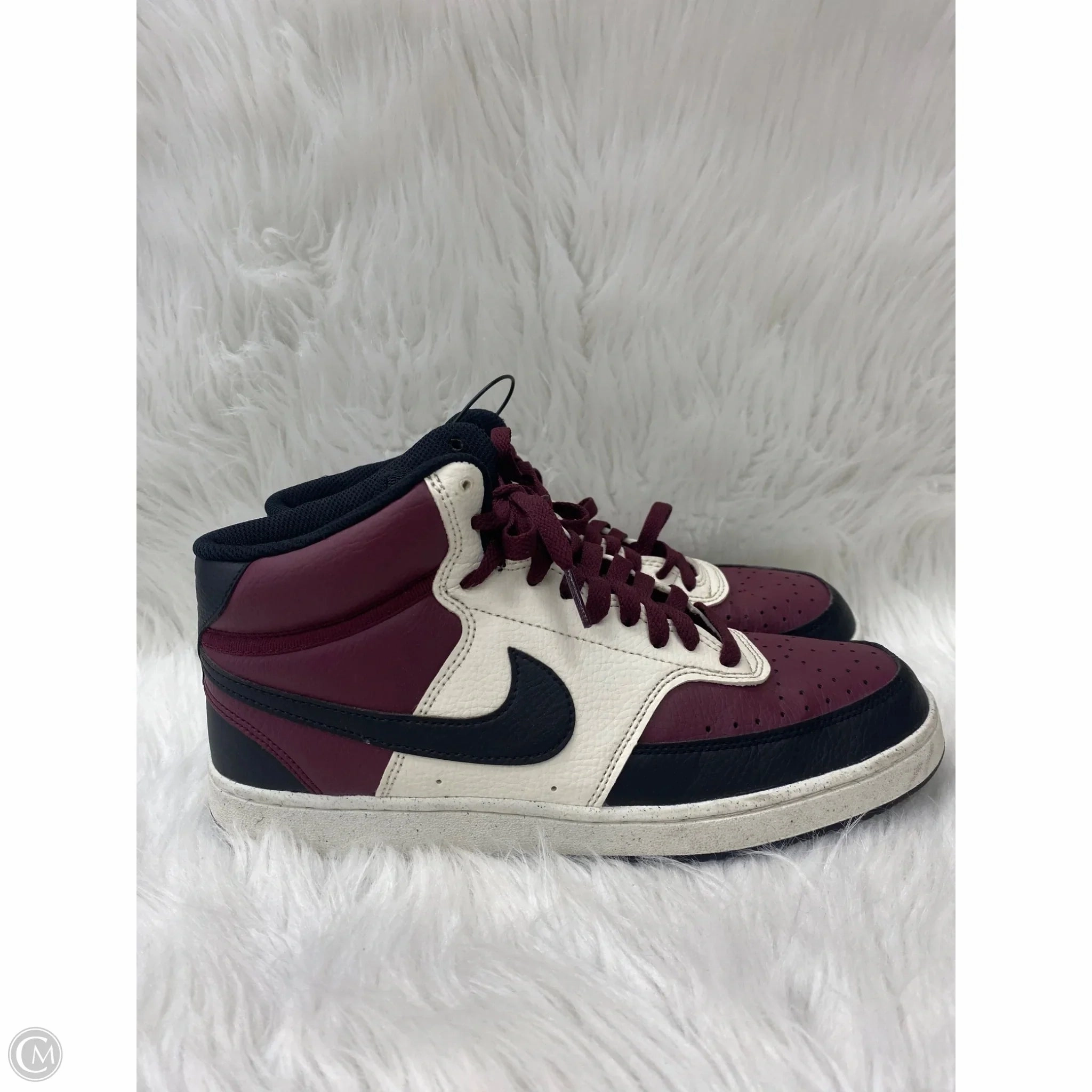 Shoes Sneakers By Nike In Maroon, Size: 10 Multi-Functional Arch Technology
