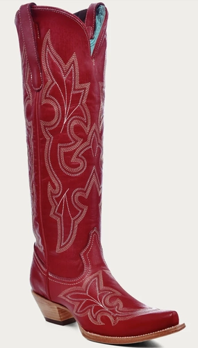Corral Ladies Red Snip Toe Boot Style A4465 Adventure Ready