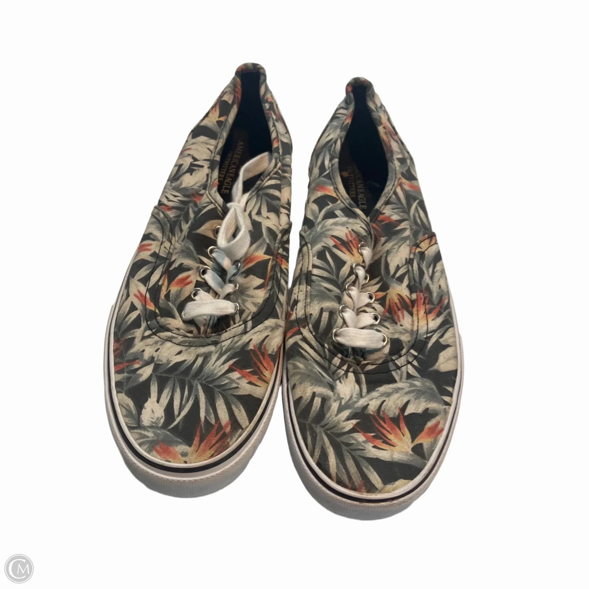 Shoes Sneakers By American Eagle In Floral Print, Size: 10.5 Torque Reduction Engineering