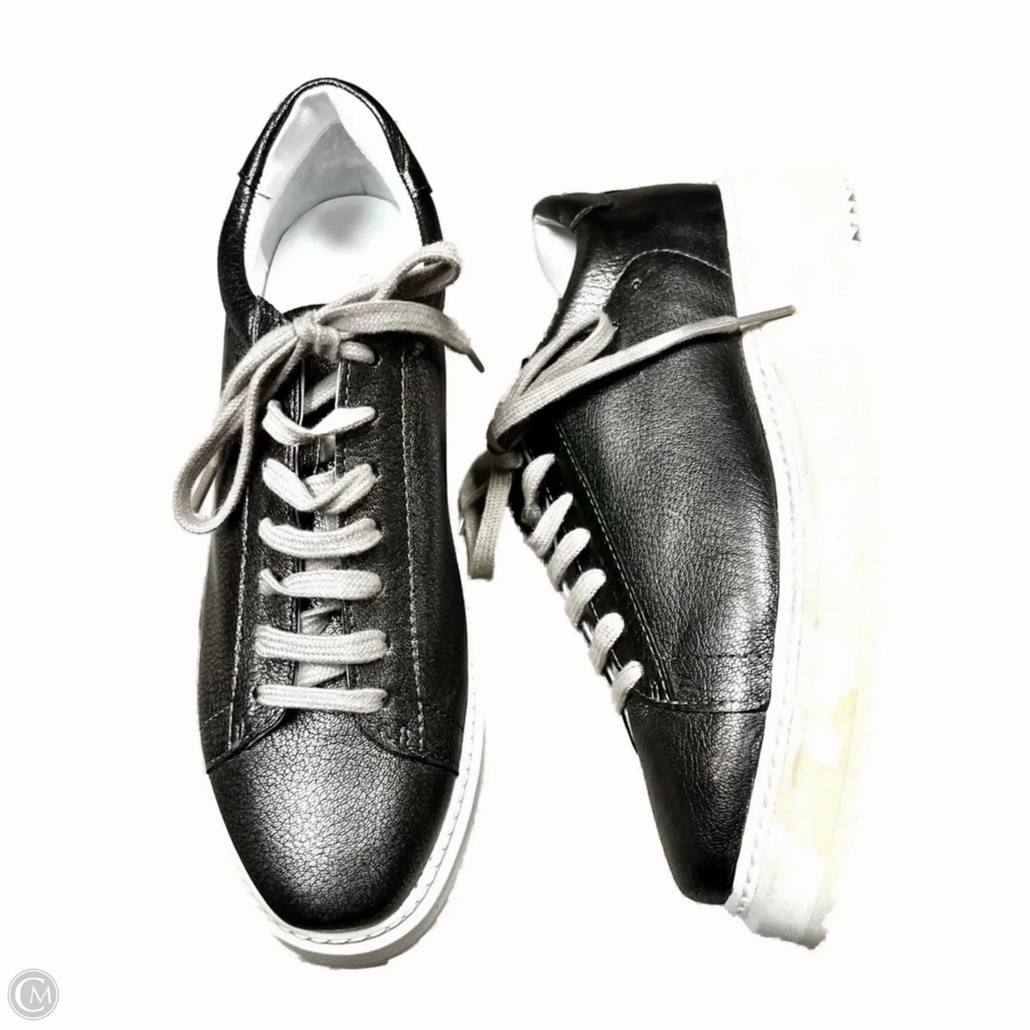 Grip Ready Tread Grip Shoes Sneakers By Homers Artisan In Silver, Size: 7