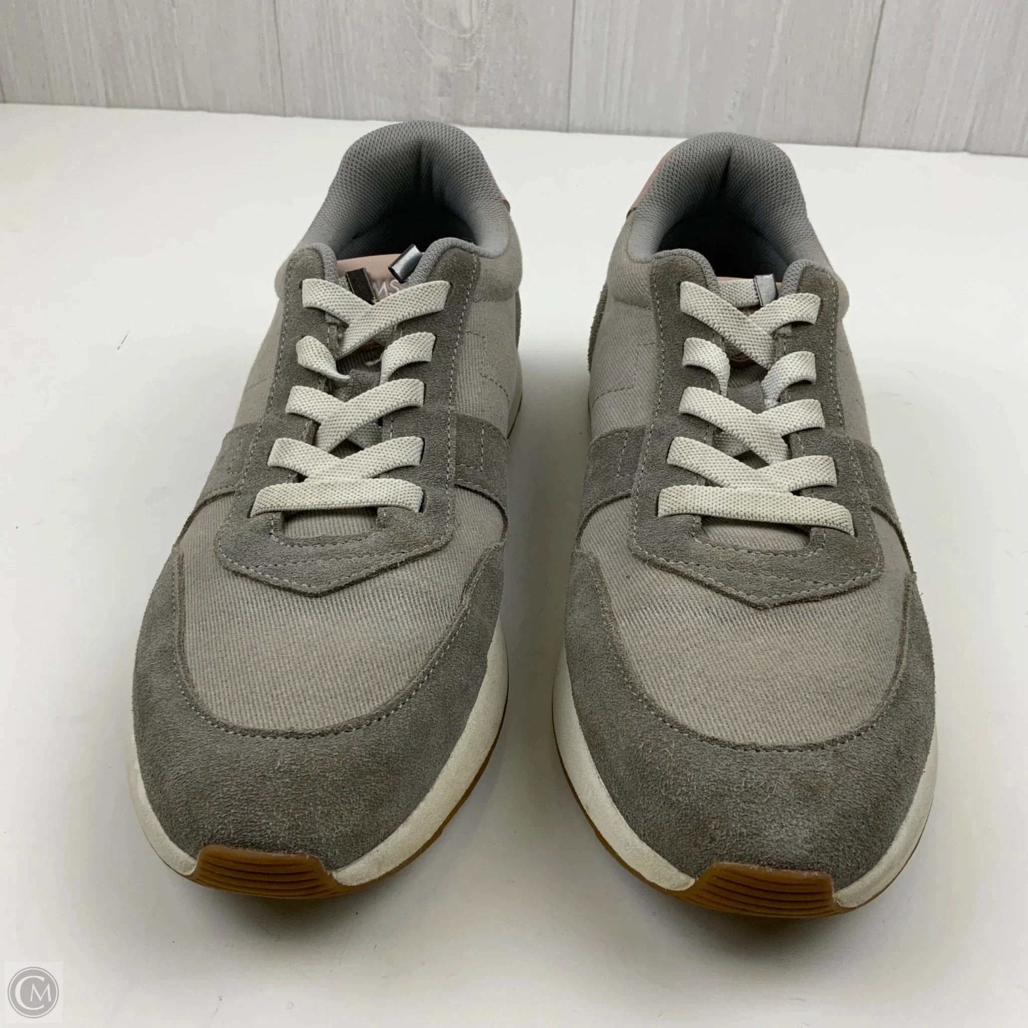 Style Ready Bounce Walk Shoes Sneakers By Toms In Grey & Pink, Size: 8