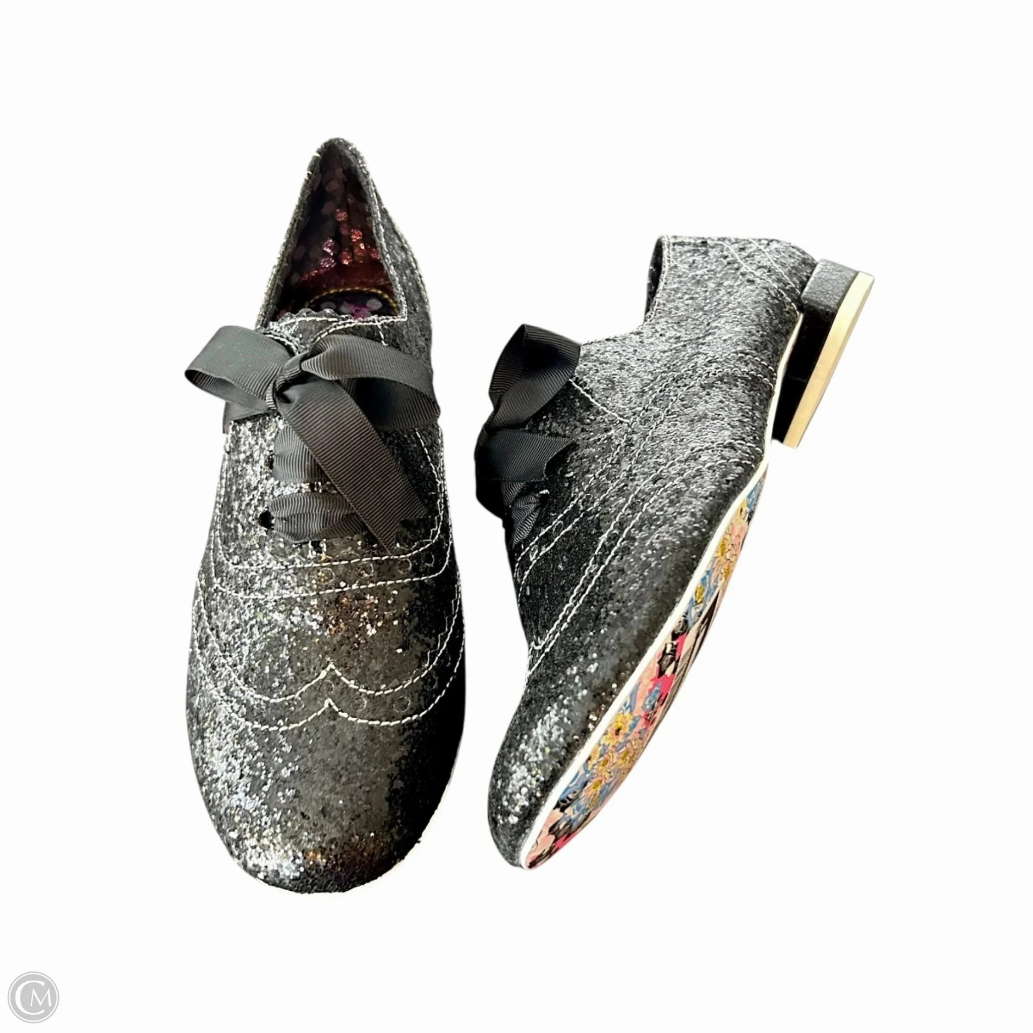 Pink High Heels Comfy Pumps Shoes Heels Block By Irregular Choice In Black, Size: 10