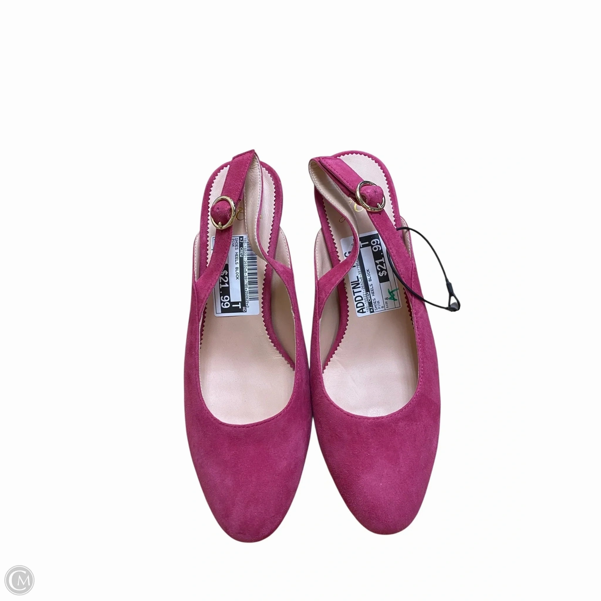 Quick Drying Shoes Heels Block By J. Crew In Pink, Size: 8
