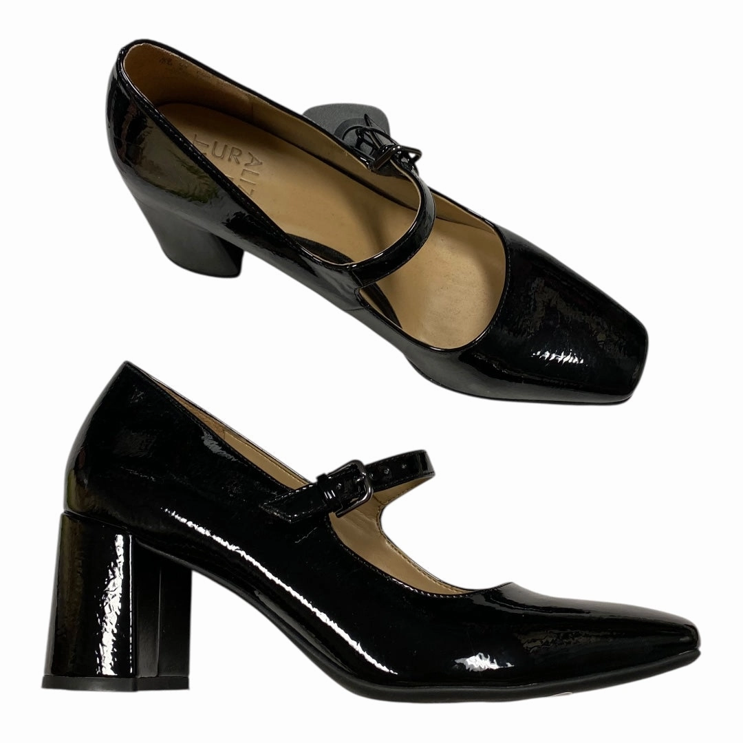 Autumn Sandals Shoes Heels Block By Naturalizer In Black, Size:10