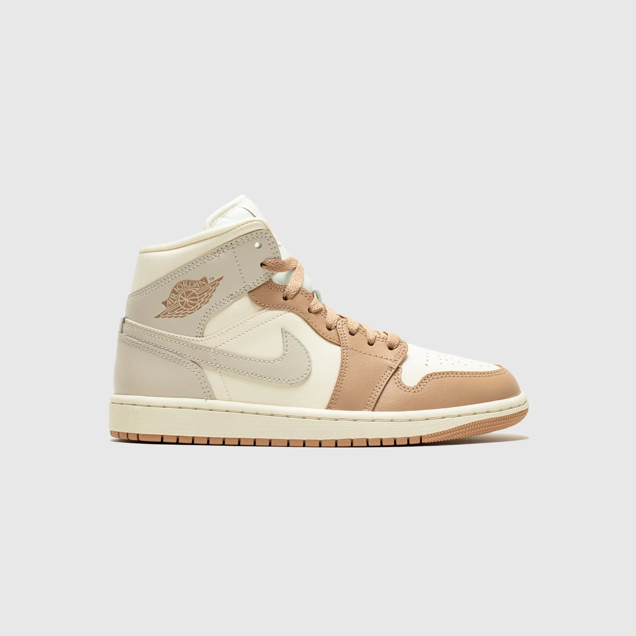 Soft Straps WMNS AIR JORDAN 1 MID "TAN TOE"