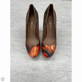 Shoes Heels Stiletto By Aldo In Multi-colored, Size: 10 Supportive Footbed
