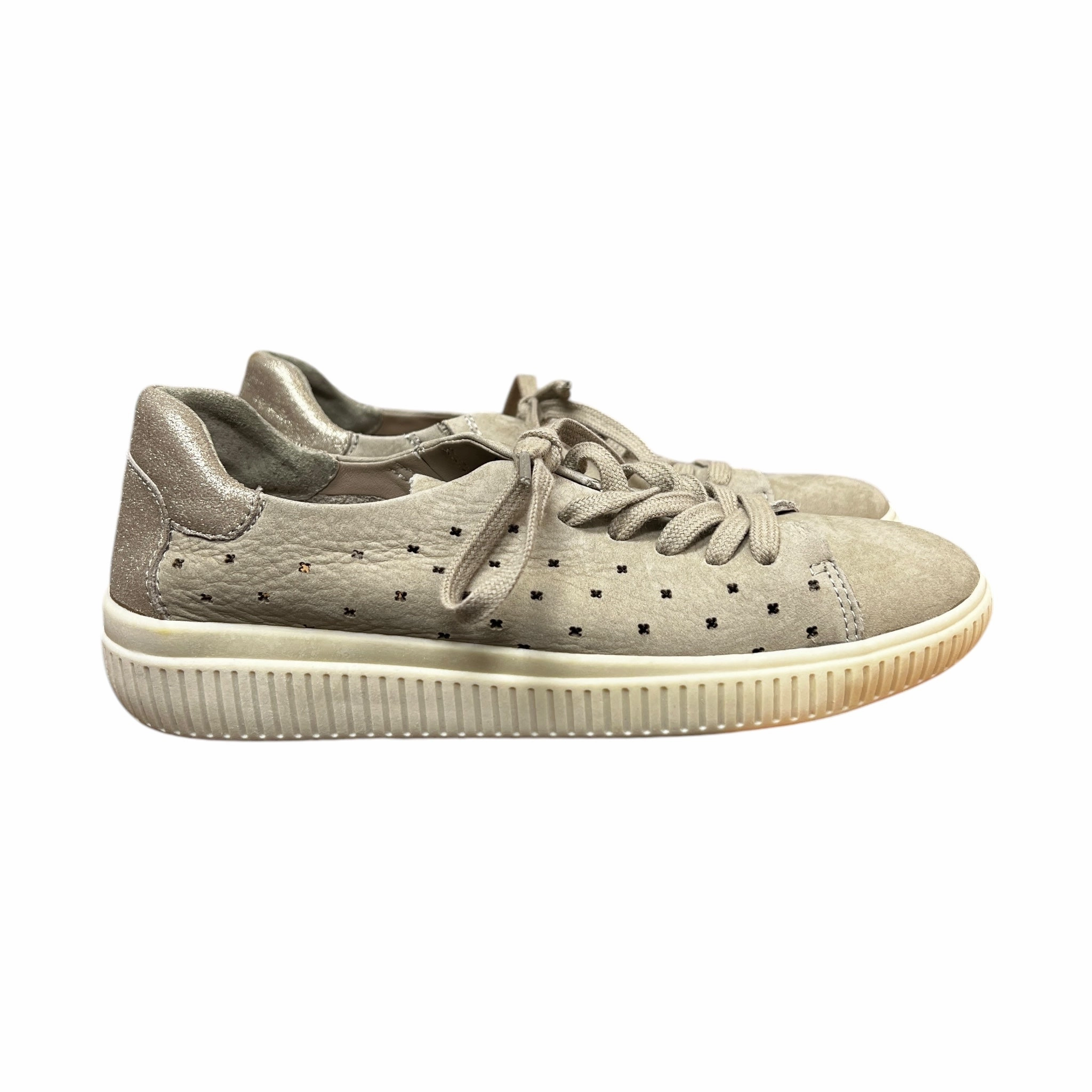 Shoes Sneakers By Nurture In Tan, Size:7 Impact Resistant Framework
