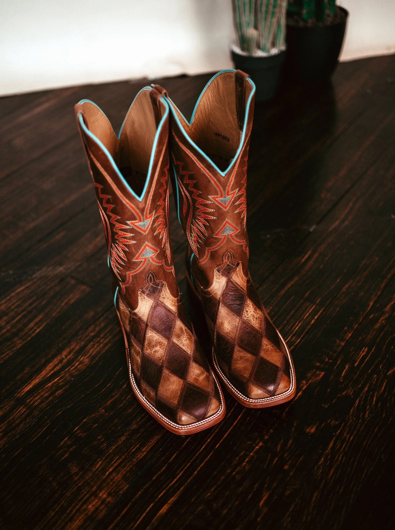 Crazy Train Patchwork Boots Long Travel