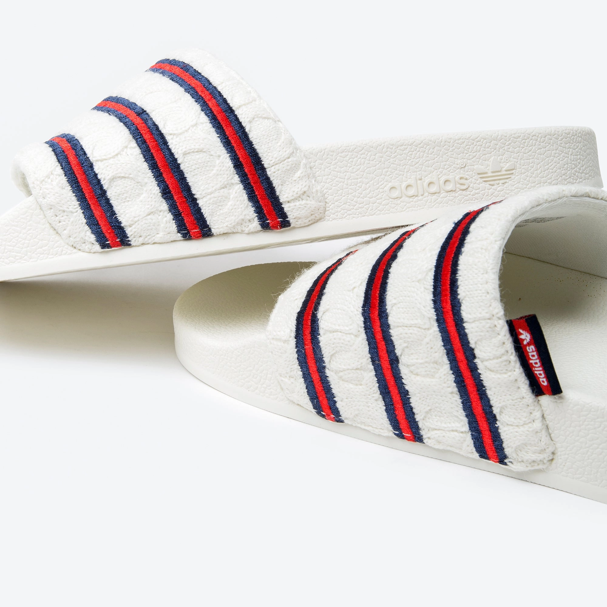 Extra Butter x Adidas Consortium Adilette Cableknit Slides Active Mode