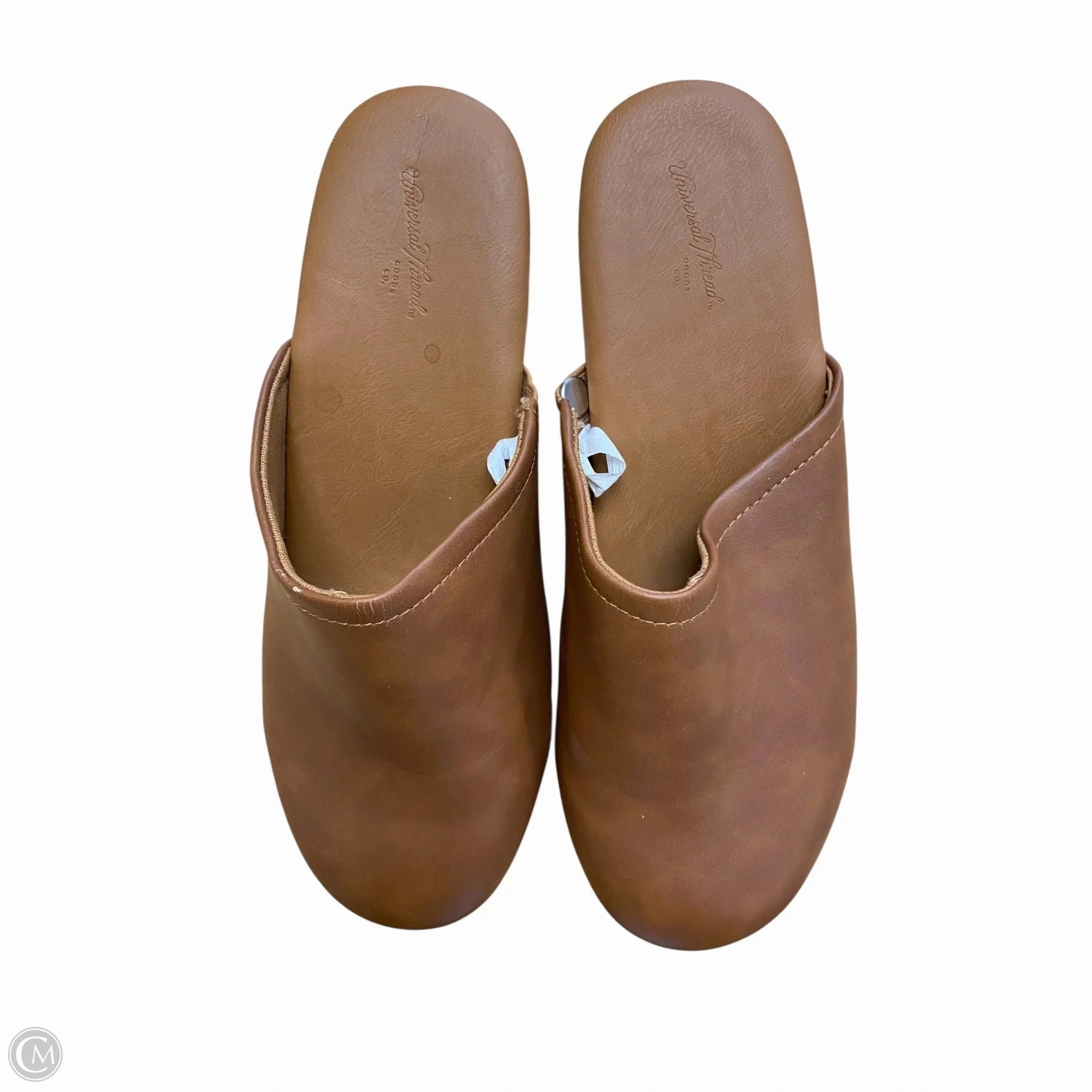 Christmas Party Heels Stylish Shoes Heels Block By Universal Thread In Brown, Size: 6.5