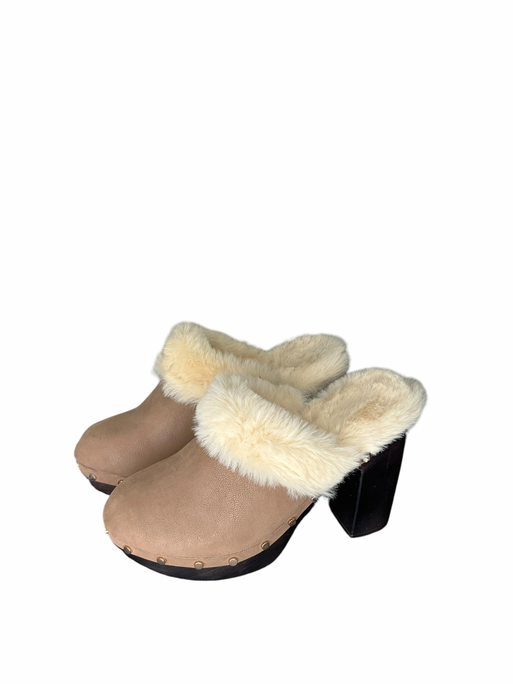 Shoes Heels Block By Bamboo In Brown, Size: 7 Formal Event Heels Fashion Heels for Fall