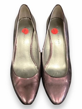 Shoes Heels Block By Bandolino In Purple, Size: 7 Chic Sandals Good Traction