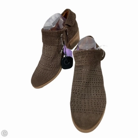 Arch Cushioning Pumps Shoes Shoes Heels Block By Crown Vintage In Brown, Size: 10