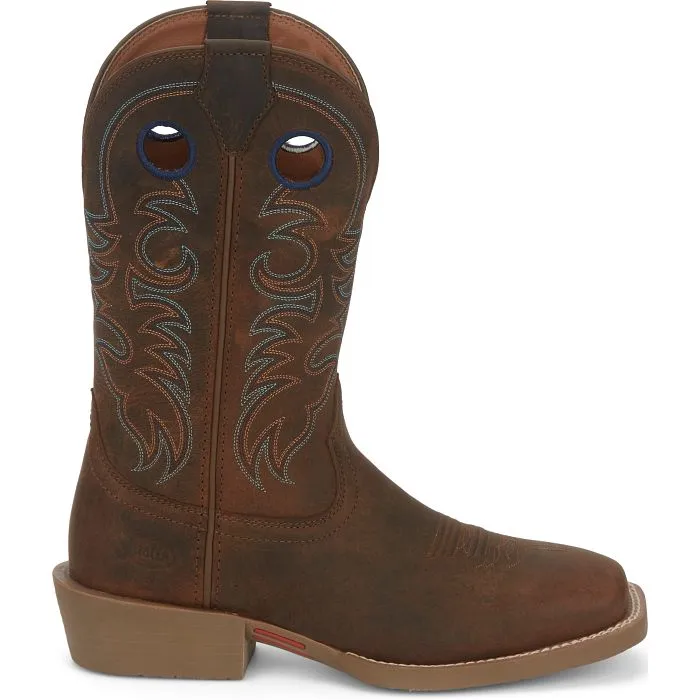 Justin Mens Muley Western Boots Style SE7613 Trail grip ErgonomicDesign