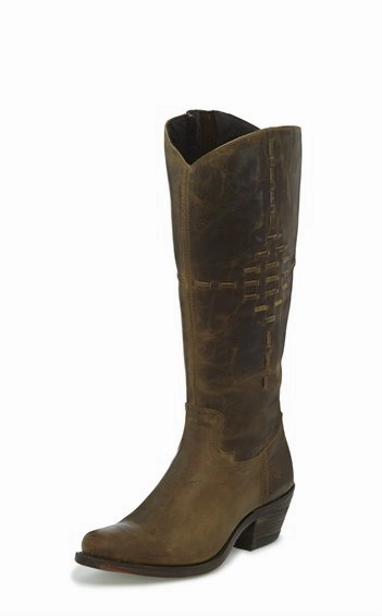 Justin Womens Mcalester Nicotine Boots Style RML252 MoistureWicking Cushion Zone