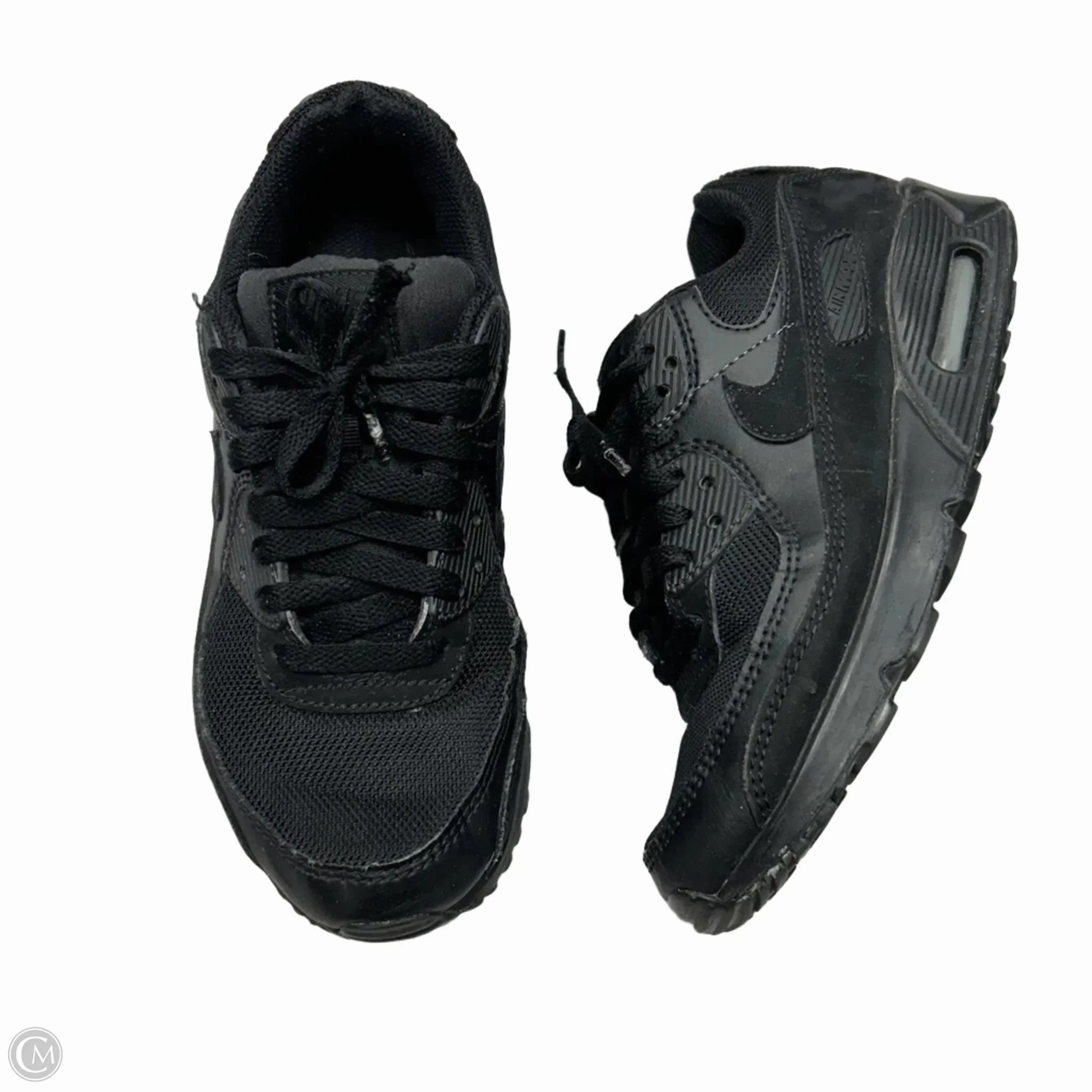Breathable Tongue Construction Shoes Sneakers By Nike In Black, Size: 8