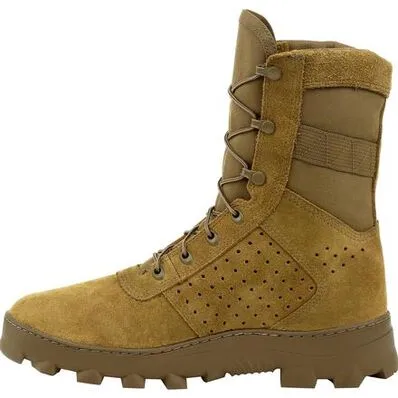 ROCKY MENS USMC TROPICAL PUNCTURE RESISTANT BOOT STYLE RKC091 Cozy Feel All Weather River Crossing