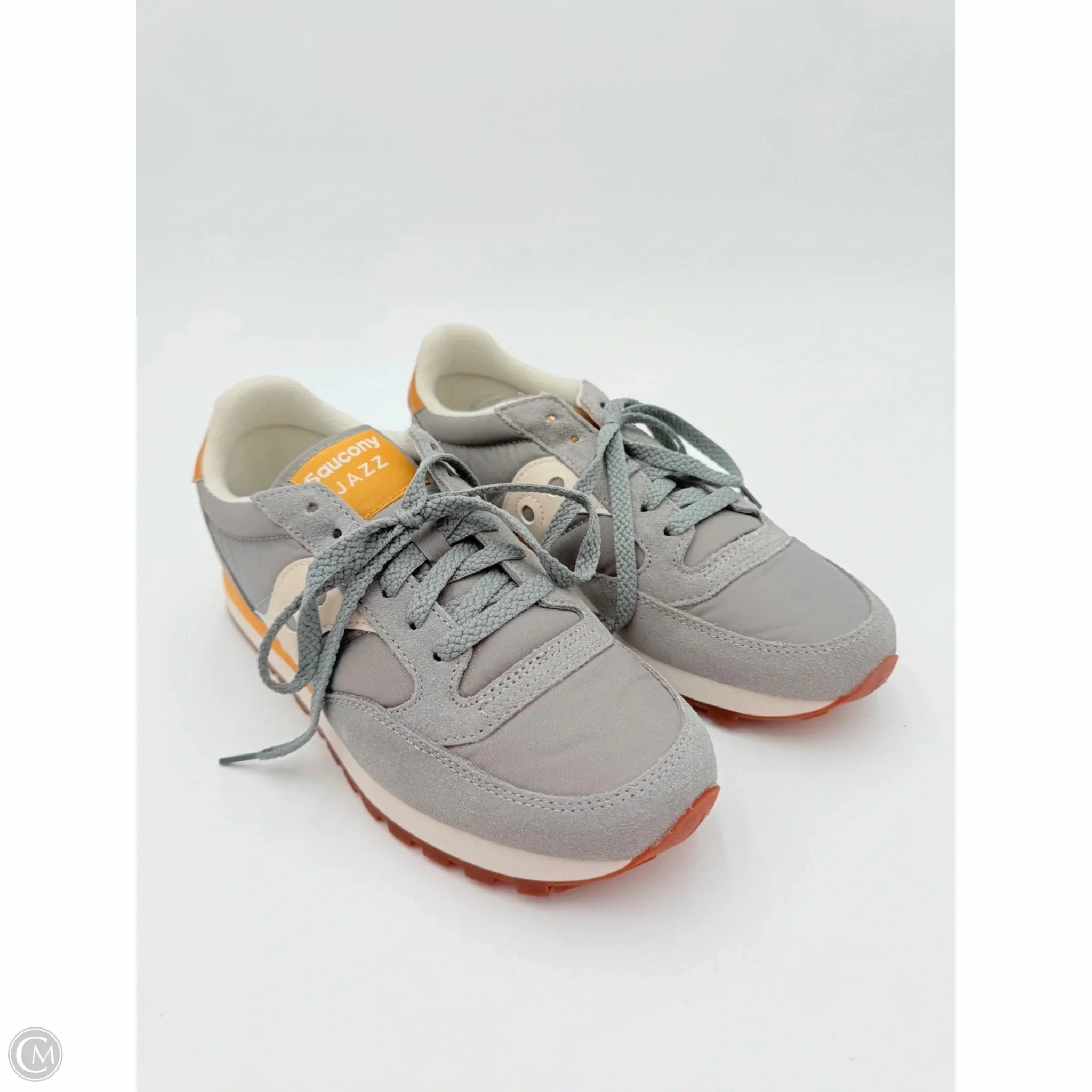 Shoes Sneakers By Saucony In Grey & Yellow, Size: Men??s 7 Lean Motion