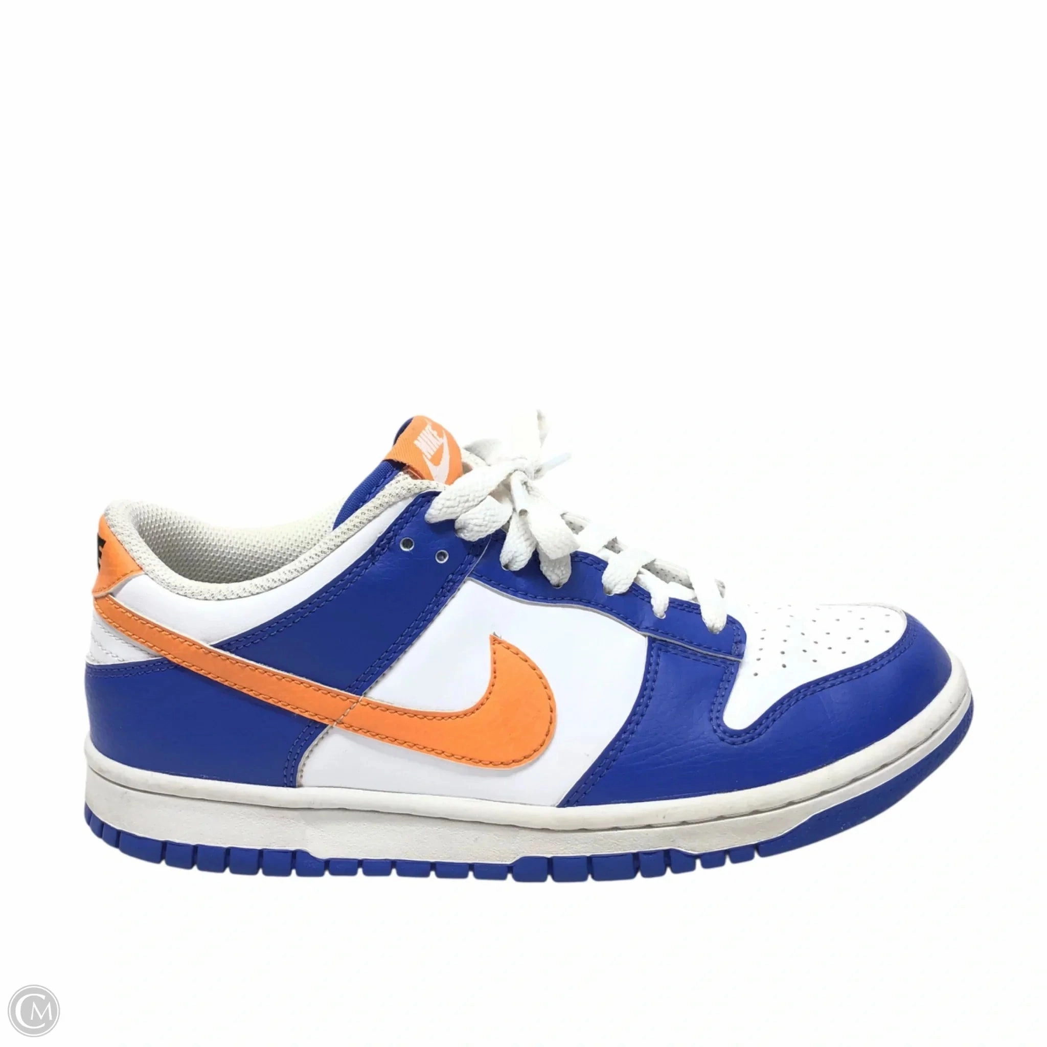 Dynamic Design Heel Comfort Shoes Sneakers By Nike In Blue & White, Size: 8.5