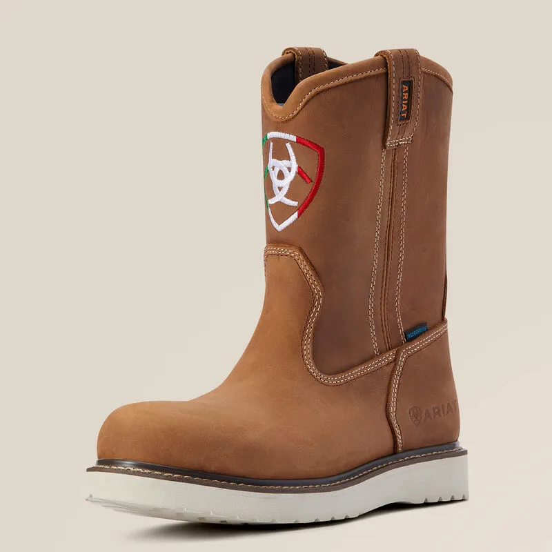 Ariat Mens Rebar Wedge Orgullo Mexicano Waterproof Work Boot Style 10042497 Functional Design Work