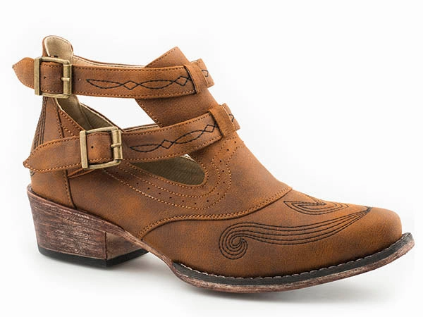 Quick Pull Trail Mode Roper Ladies Willa Ankle Boots Style 09-021-1567-2185