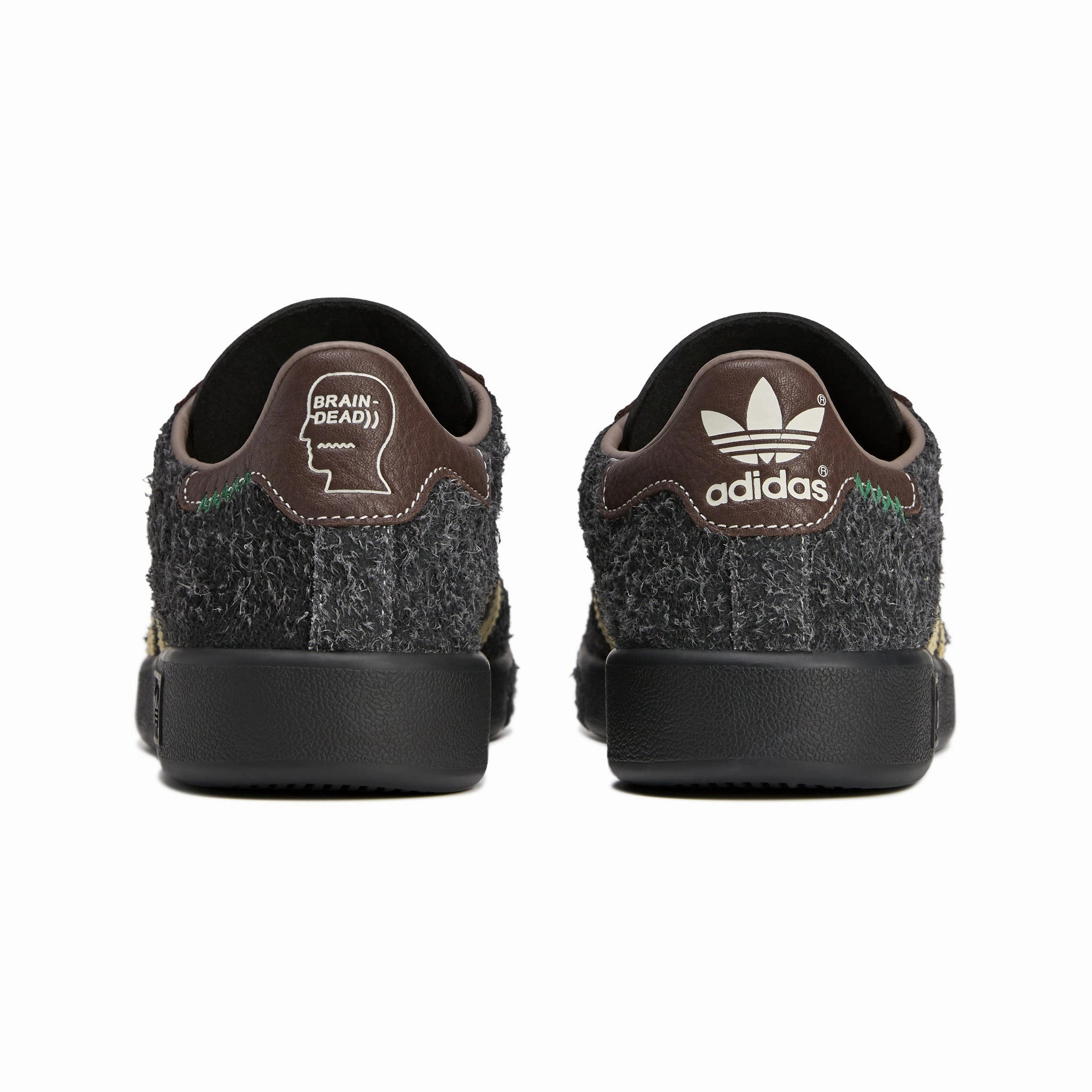 Adidas x Brain Dead Mens Forest Hills Shoes Heel counter fluid - motion