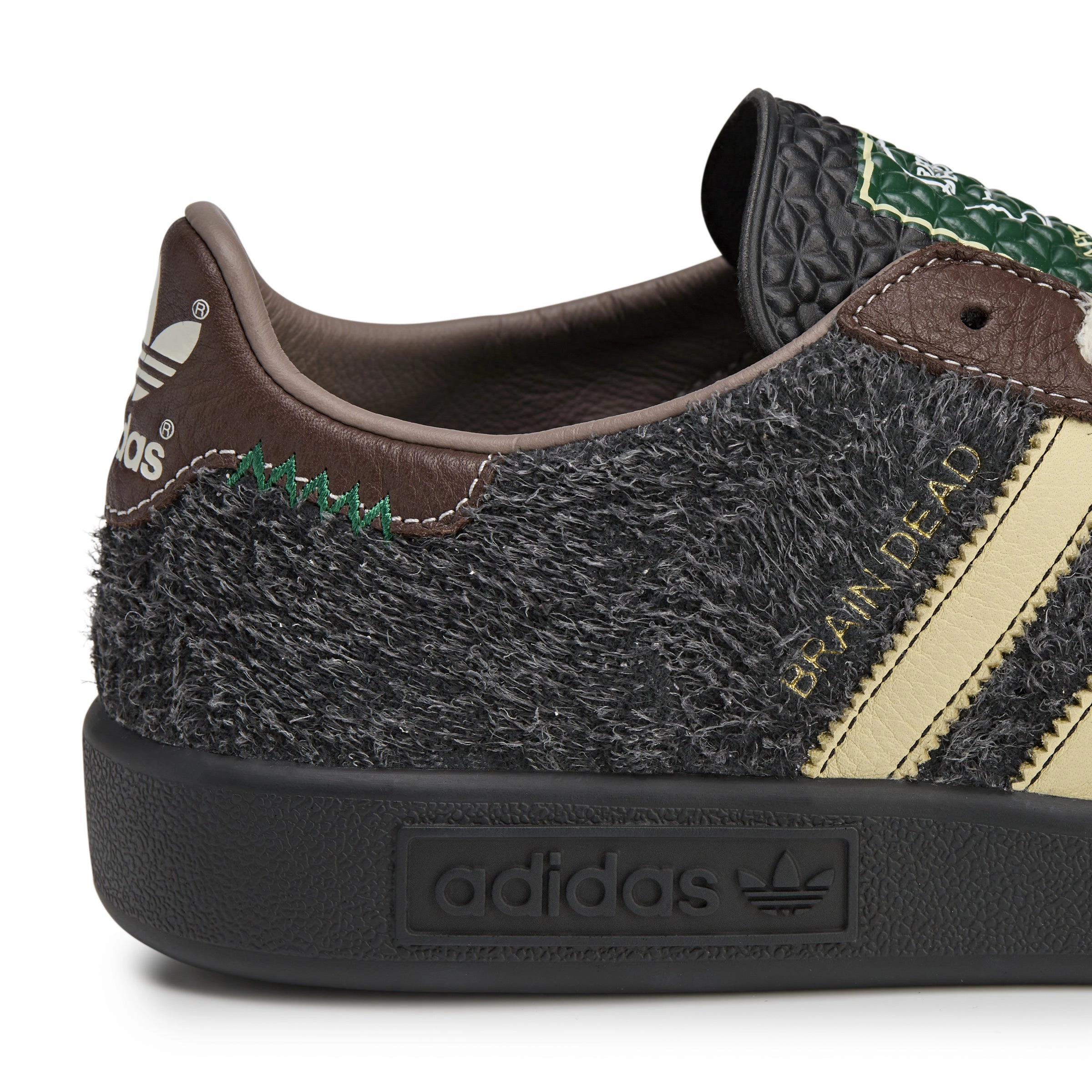 Adidas x Brain Dead Mens Forest Hills Shoes rough - surface proof Arch Support Shoes