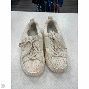 Stability Heel Shoes Sneakers By Dolce Vita In Cream, Size: 7