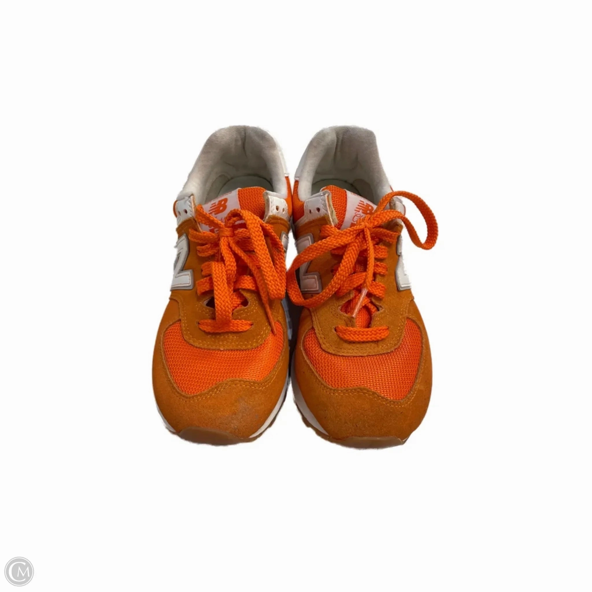 Shoes Sneakers By New Balance In Orange, Size: 7 Impact Diffusing Structure Easy Slip On