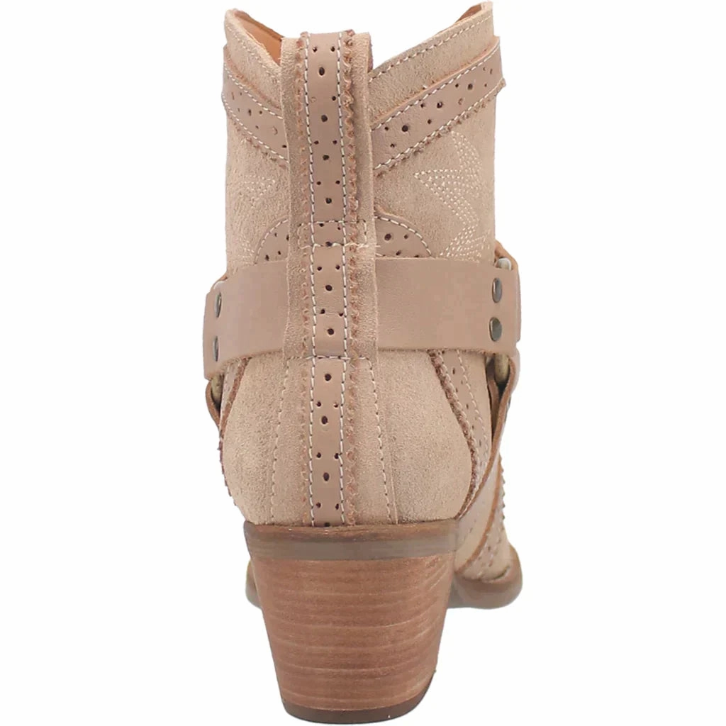 DINGO GUMMY BEAR LEATHER SAND SUEDE BOOTIE STYLE DI747BN189 Perfect Fit Airy Feel