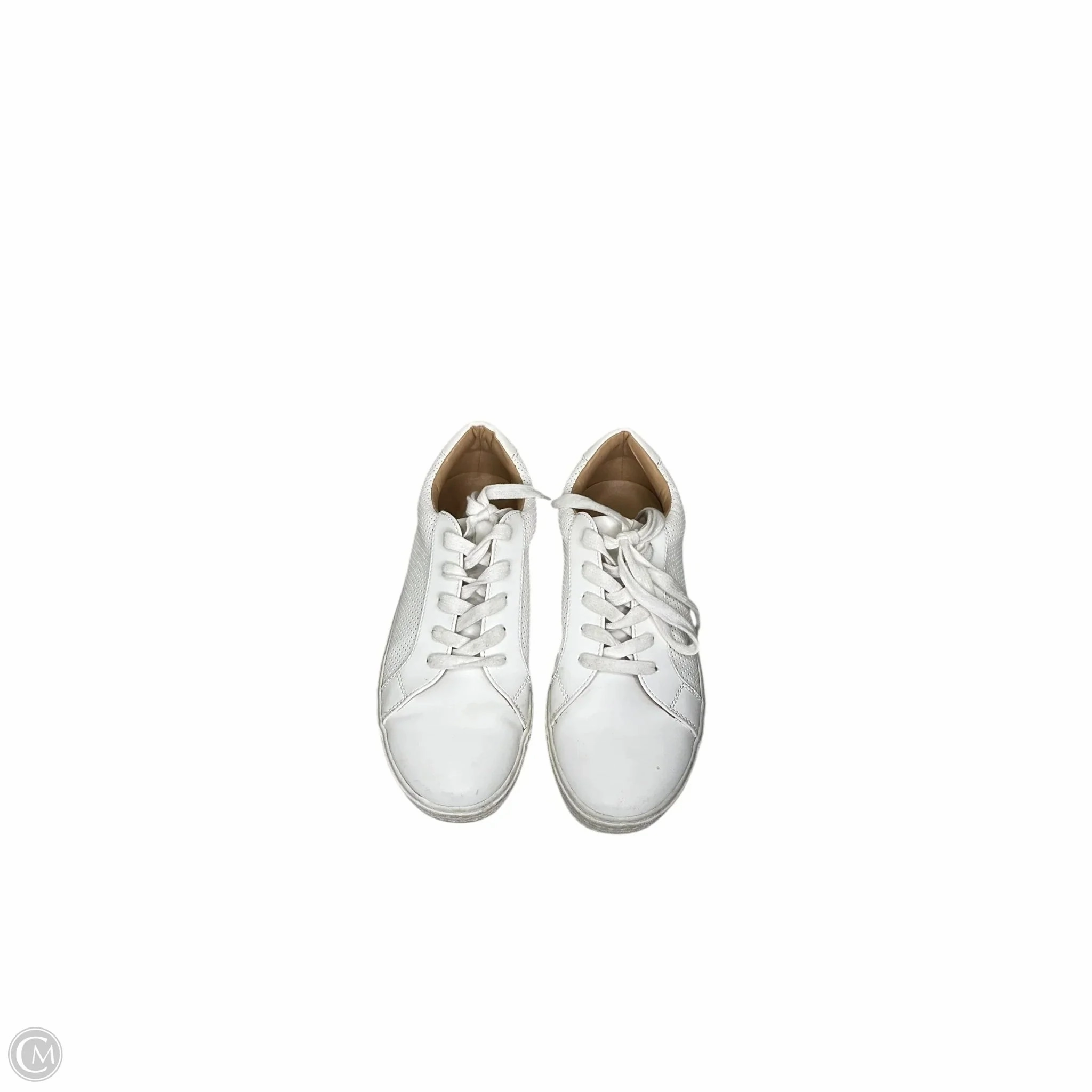 Stretchable Collar Shoes Sneakers By Steve Madden In White, Size: 9.5