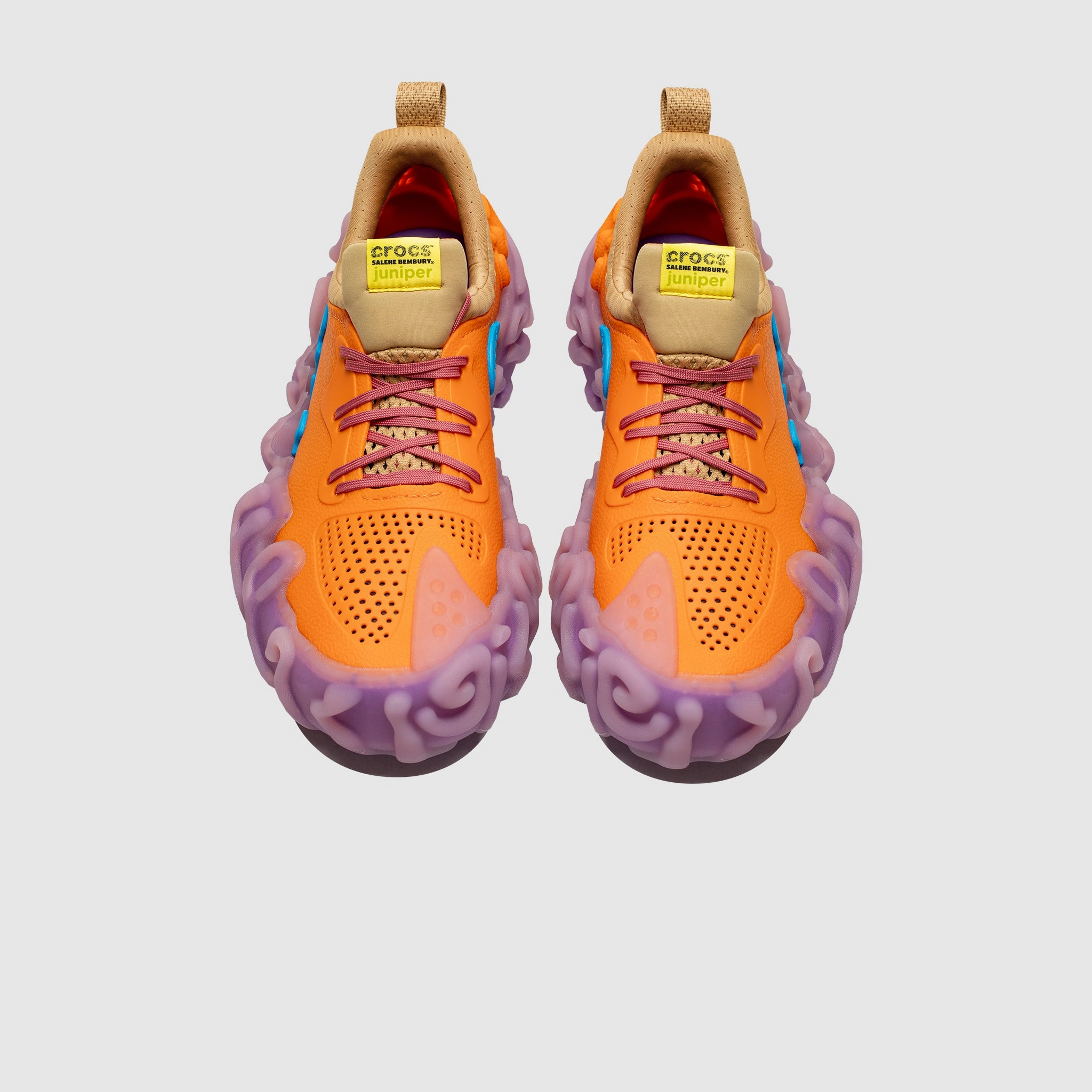 JUNIPER SNEAKER X SALEHE "APRICOT" night runs narrow - width shoe choice