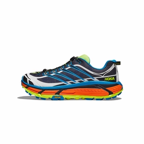 padded - collar shoes heavy - duty - construction - feature shoes Hoka Mafate Three2 Shoes