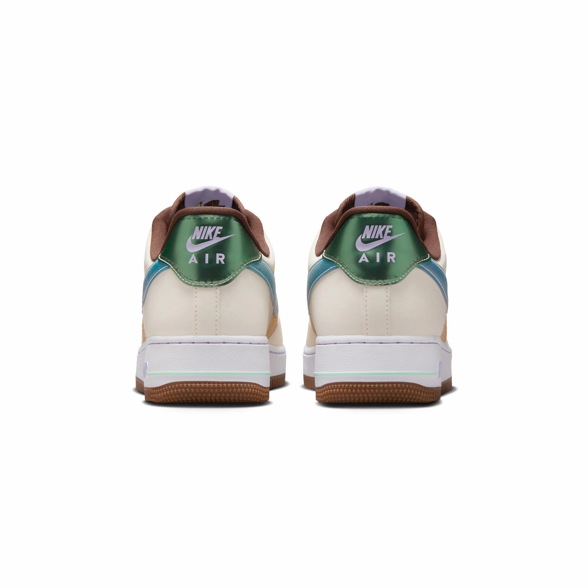 Nike Mens Air Force 1 Retro QS Shoes running on concrete