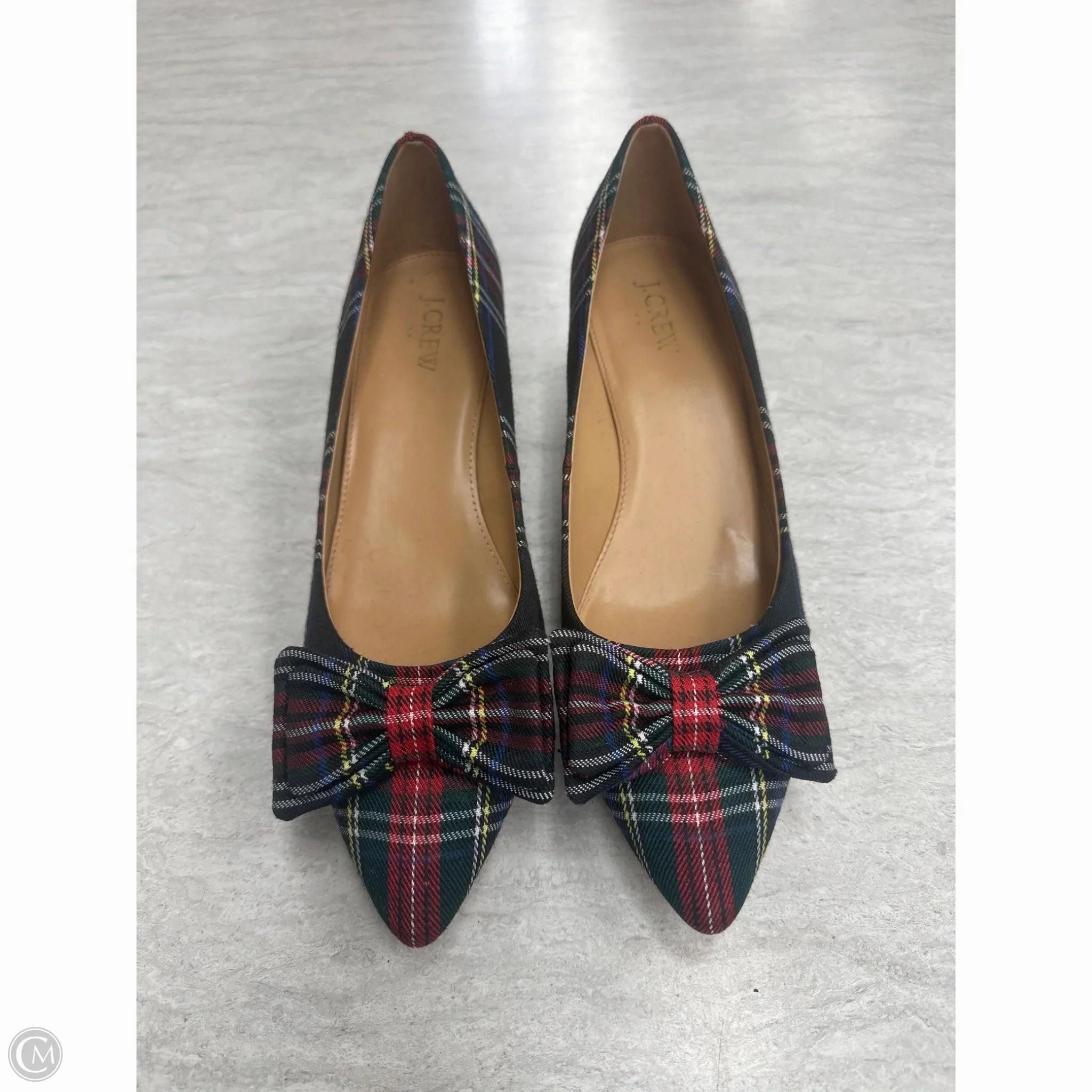Shoes Heels Stiletto By J. Crew In Plaid Pattern, Size: 9.5 Colorful High Heels Bridal Pumps
