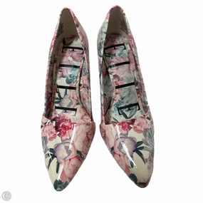 Shoes Heels Stiletto By Elle In Floral Print, Size: 9 Fashionable Booties