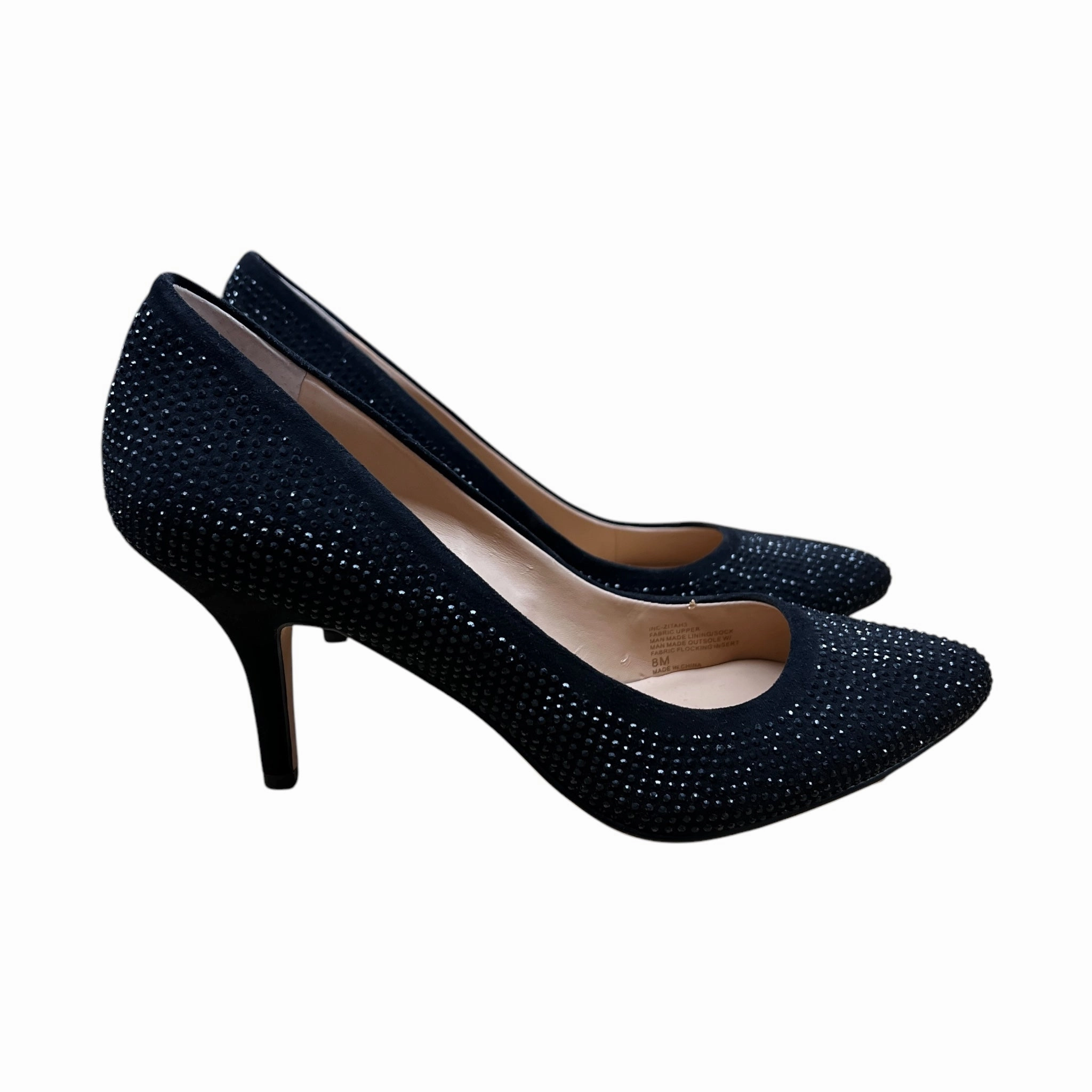 Energy return Shoes Heels Stiletto By Inc In Black, Size:8