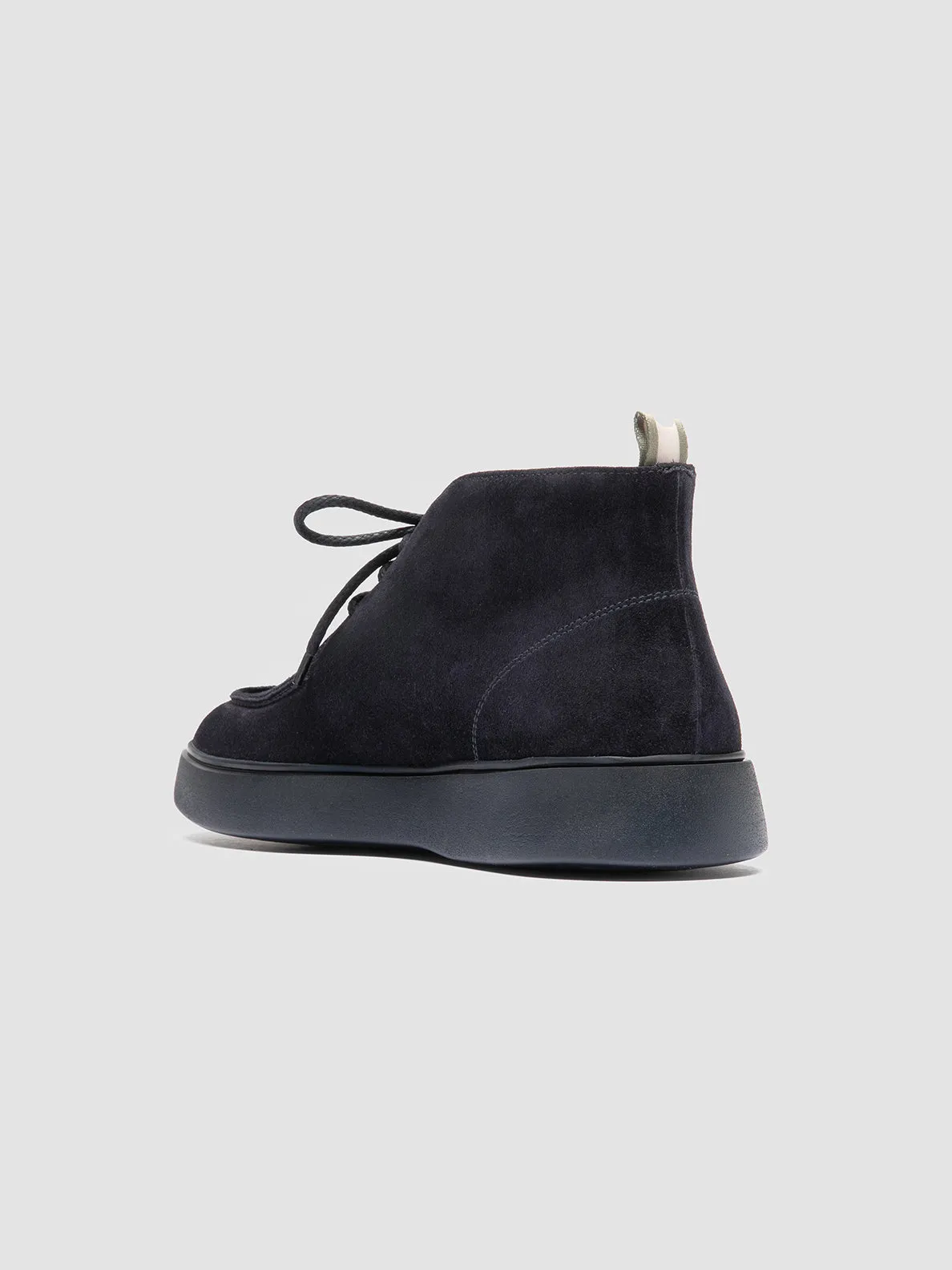 Moisture wicking FRAME 002 - Navy Suede Chukka Boots