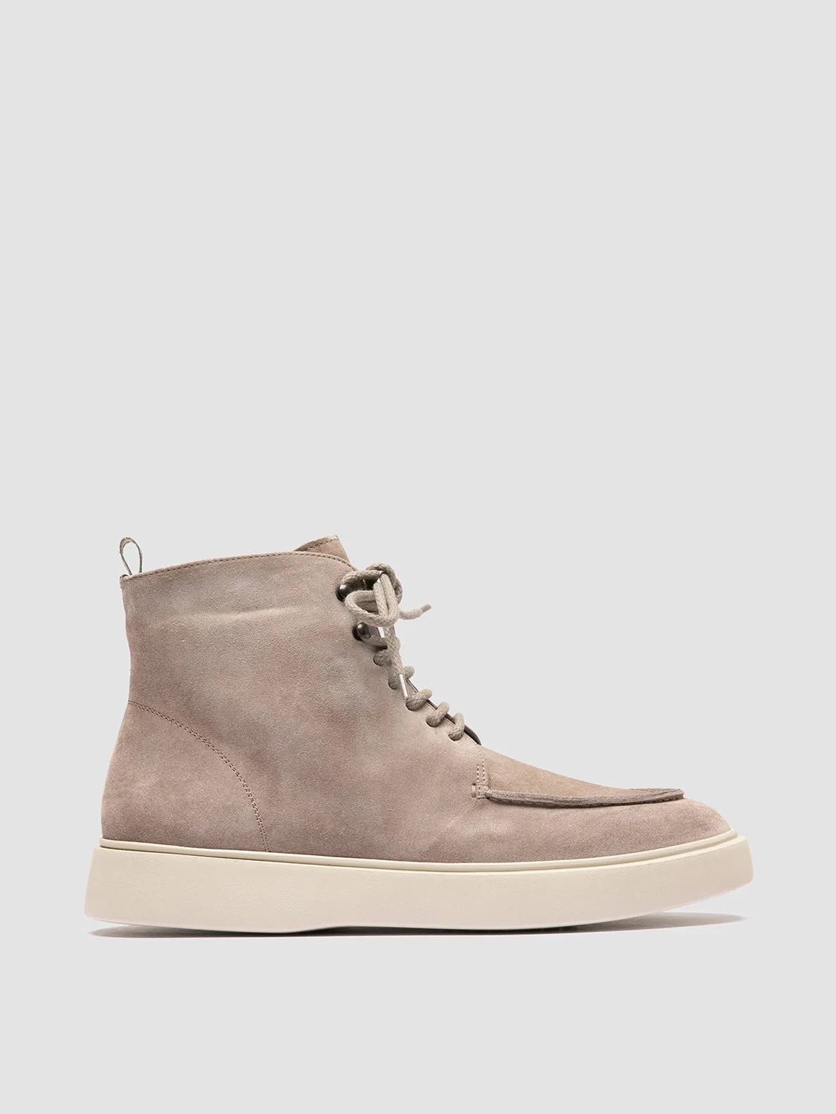 subtle style FRAME 004 - Grey Suede Lace-up Boots