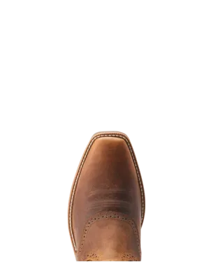 Shock Absorbing River Crossing Protective Design Ariat Hybrid Roughstock Square Toe Western Boot Style 10044565