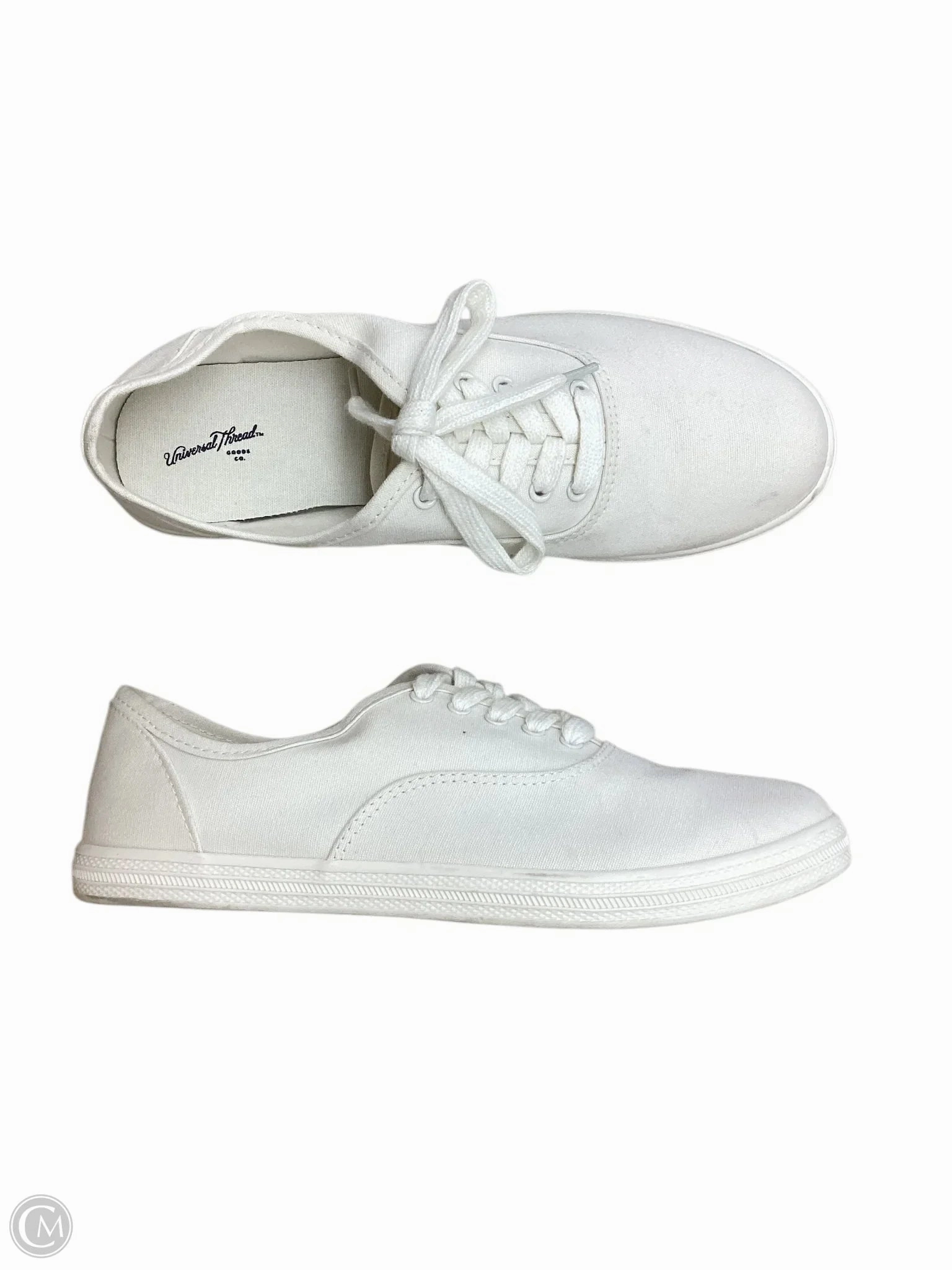 Shoes Sneakers By Universal Thread In White, Size: 9 Comfortable Padding Slip Resistant Sole