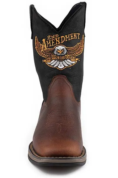 Grip Strong Roper Mens Wilder 2nd Amendment Boots Style 09-020-1680-3160