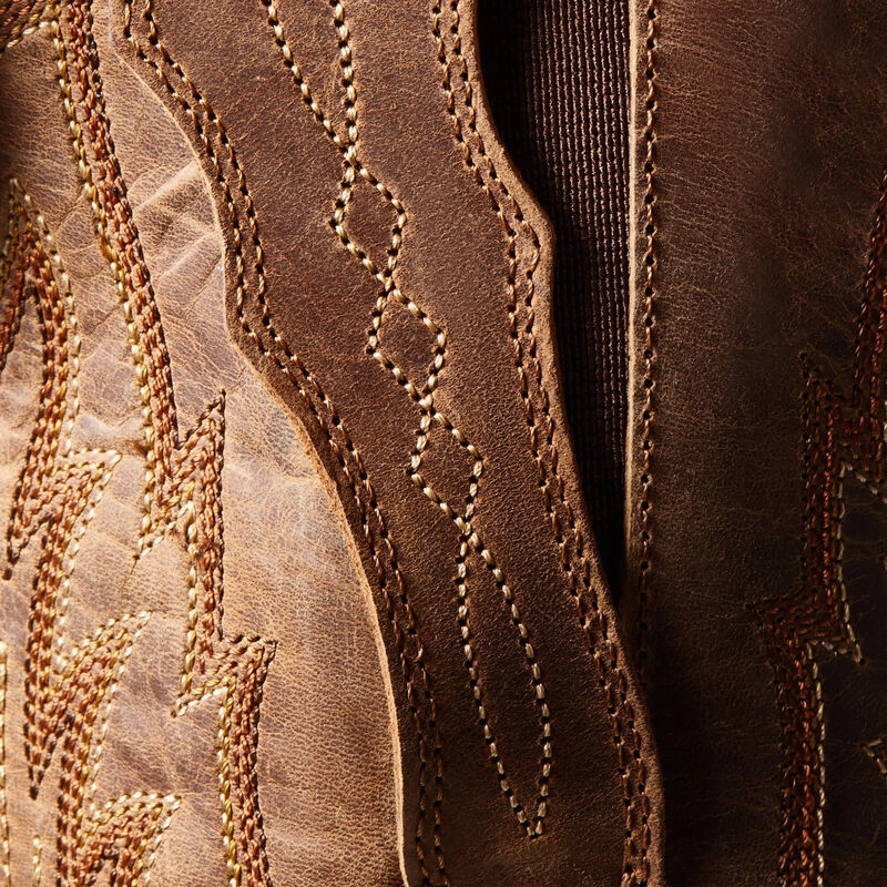 Shock Absorbing Cold Weather Commuter Ariat Heritage X Toe Elastic Wide Calf Western Boot Style 10036047