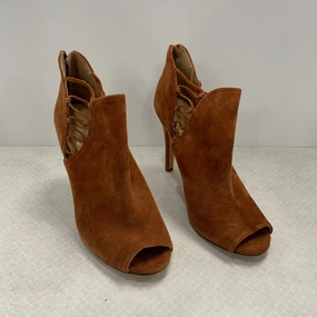 Elegant Footwear Chic Shoes Brown Shoes Heels Stiletto Antonio Melani, Size 8.5