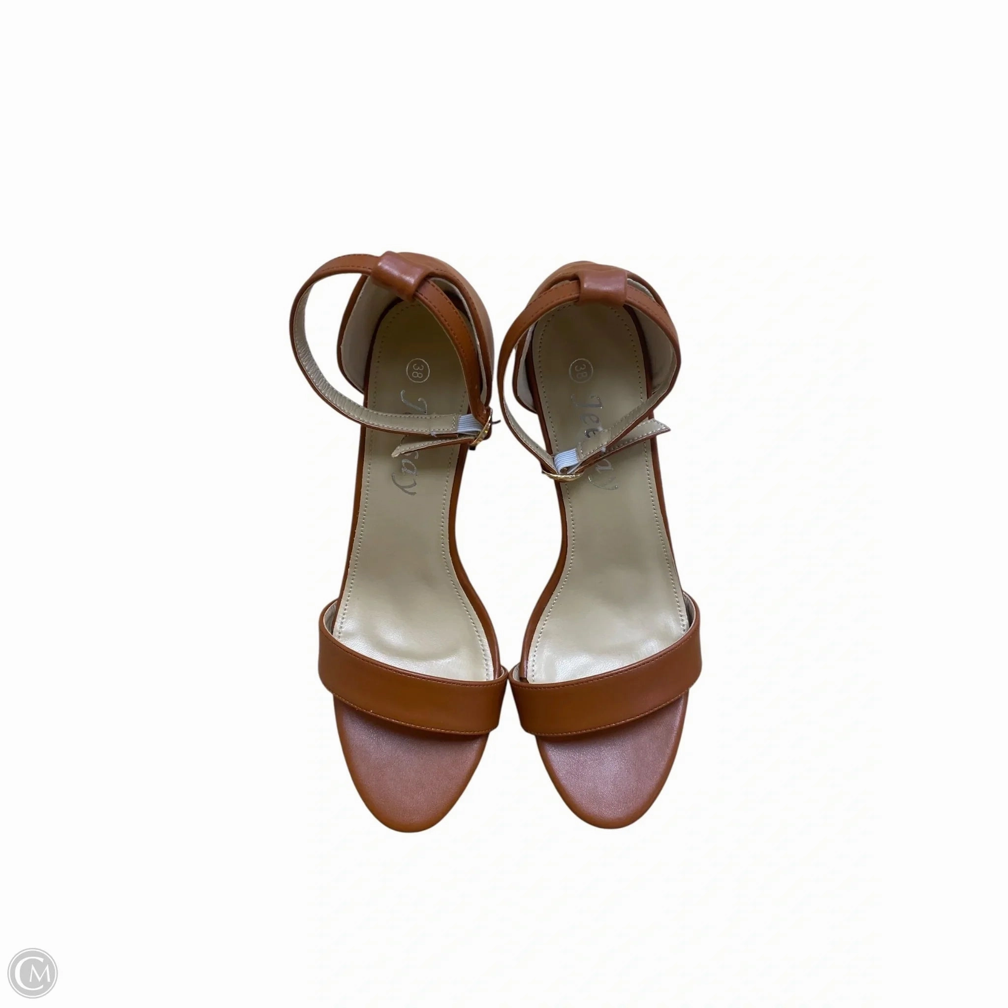 Shoes Heels Block By Clothes Mentor In Brown, Size: 8 Fashionable